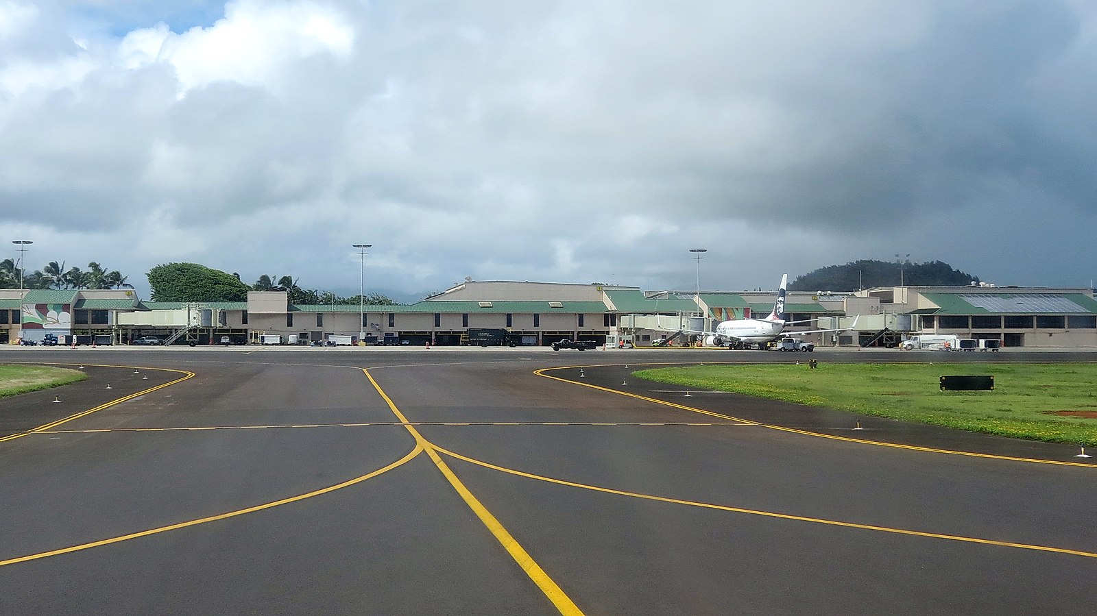 Lihue Airport serves the island of Kauai in Hawaii.